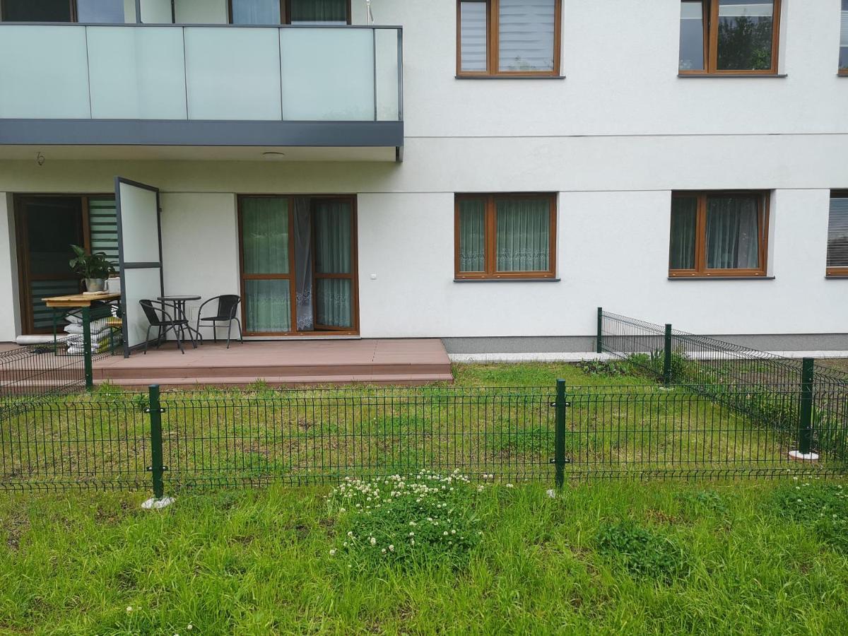 Apartament Z Tarasem I Ogrodem Blisko Centrum Gdansk Exterior photo